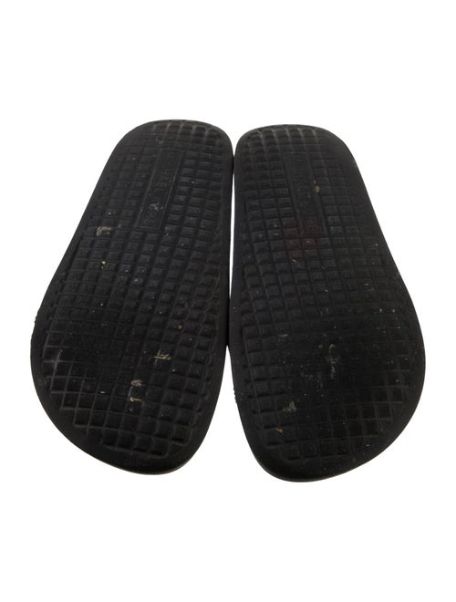 Michael Kors Leather Printed Slides