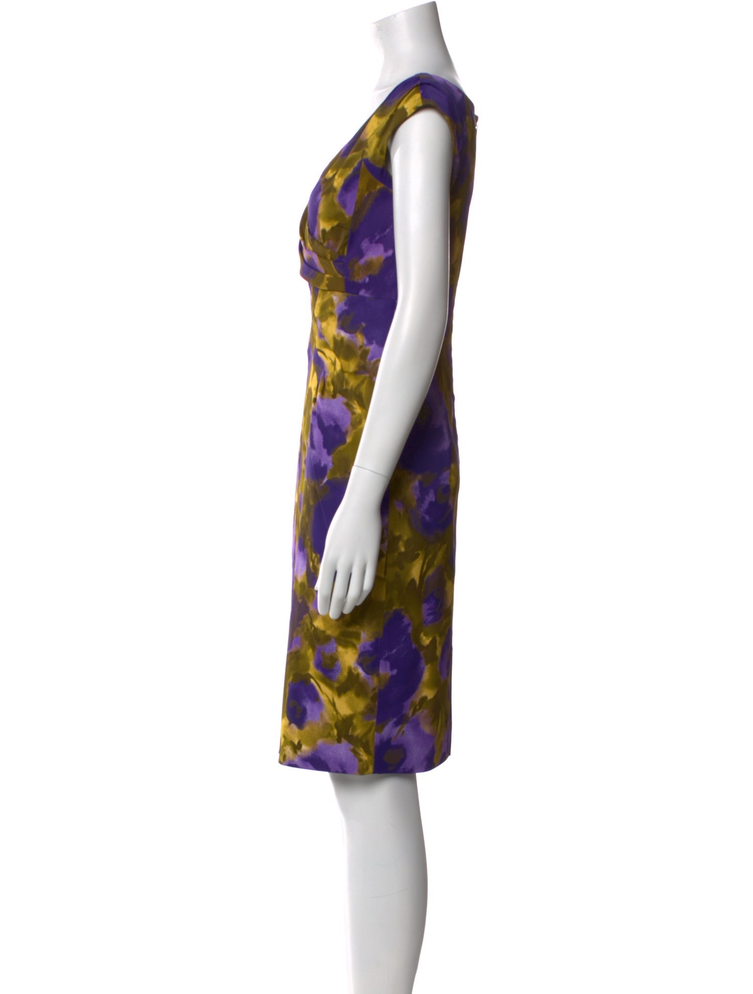 Michael Kors Printed Knee-Length Dress