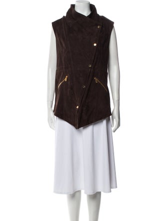 Michael Kors Leather Vest