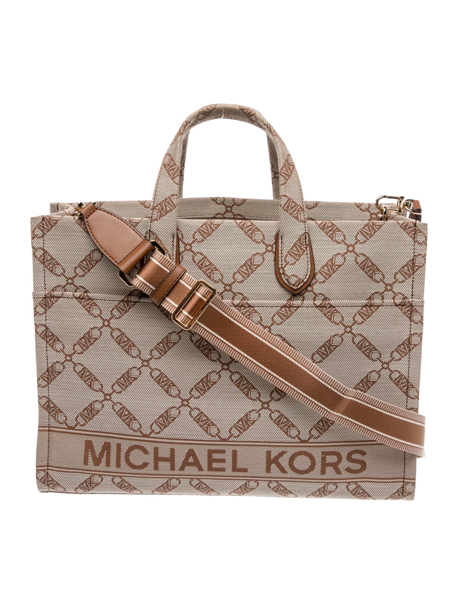 Michael Kors Canvas Messenger Bag
