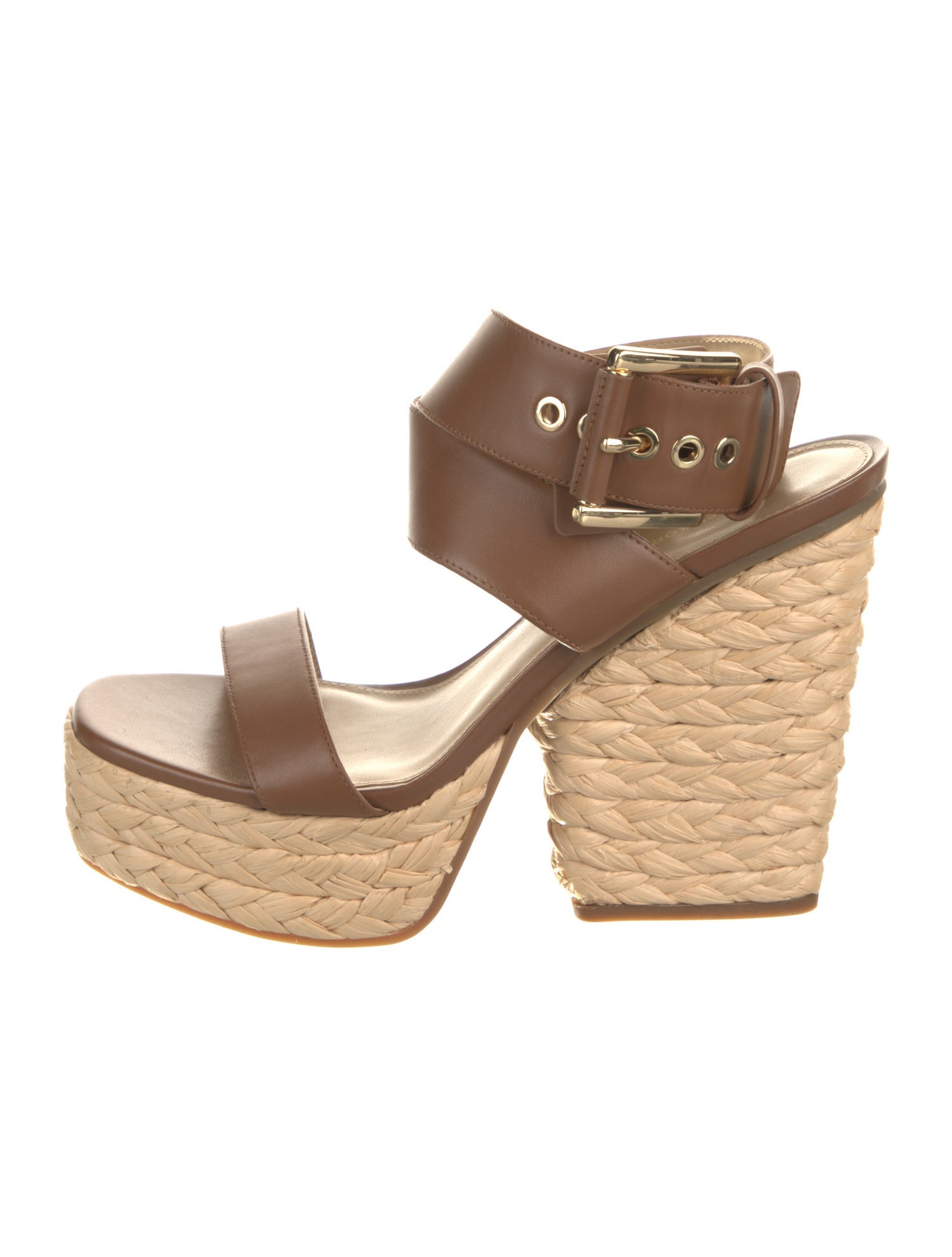 Michael Kors Leather Espadrilles