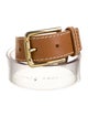 Michael Kors Skinny PVC Belt