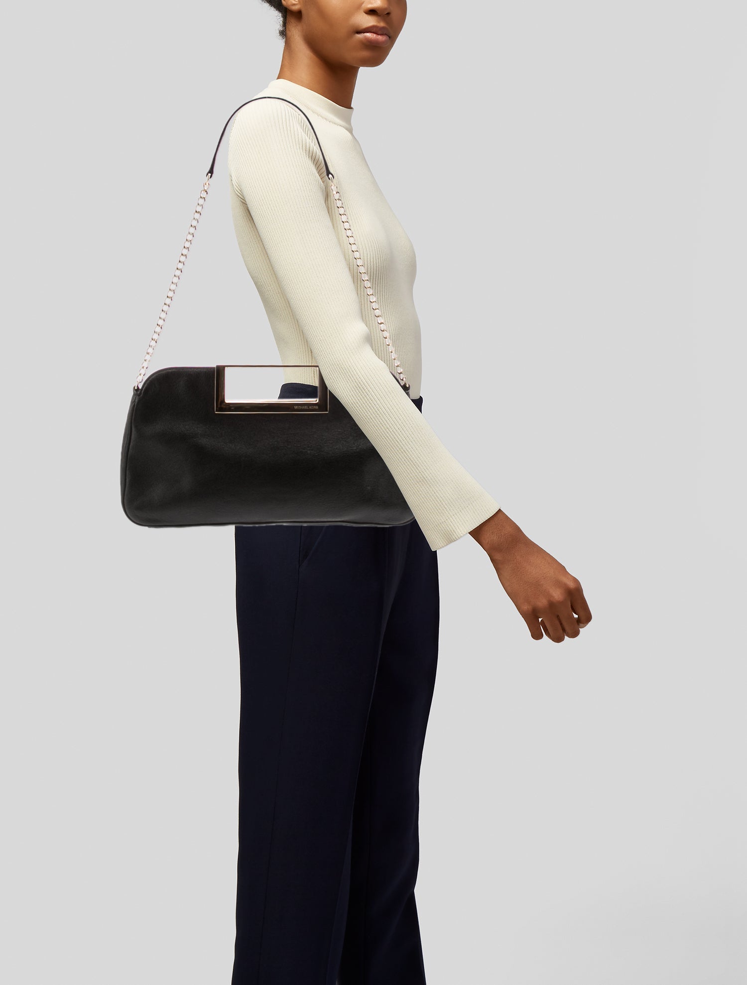 Michael Kors Leather Clutch