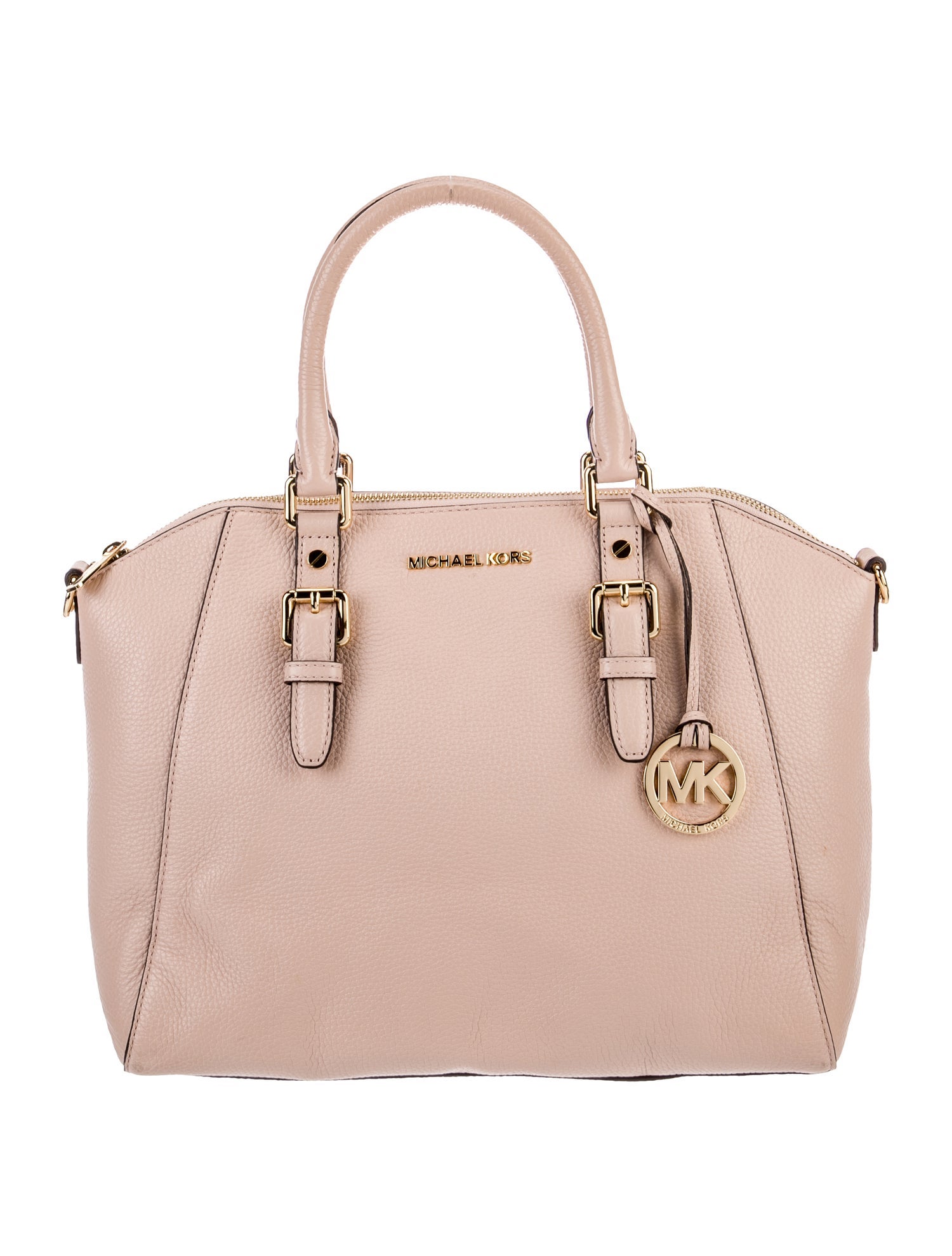Michael Kors Leather Top Handle Bag