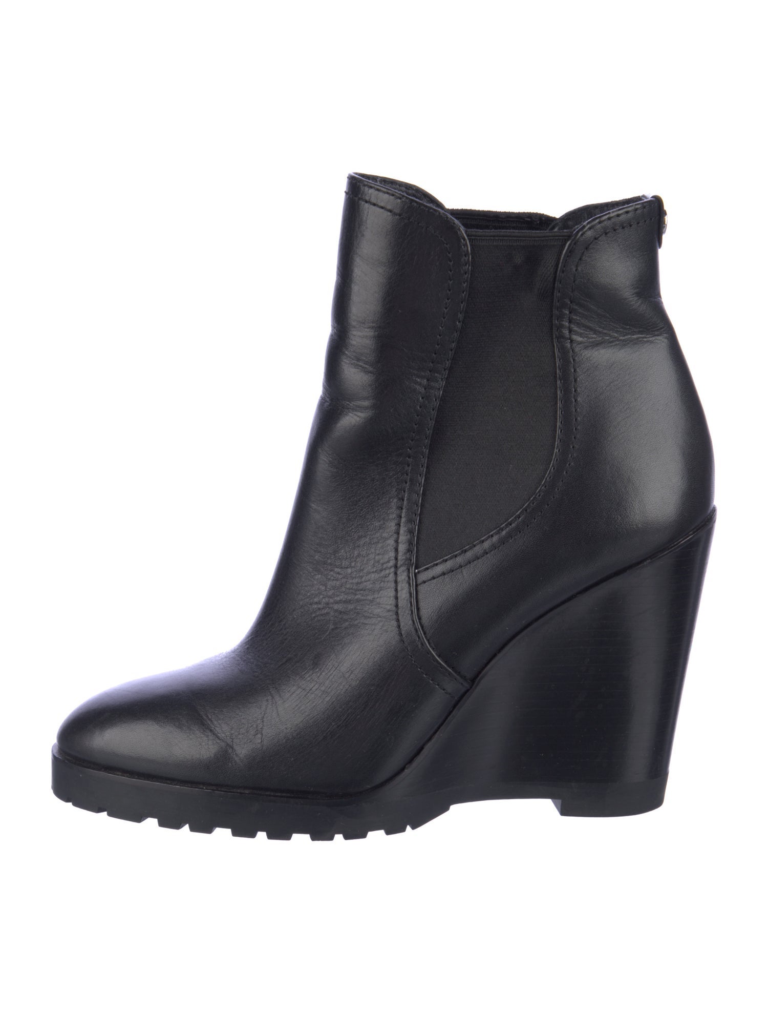 Michael Kors Leather Chelsea Boots