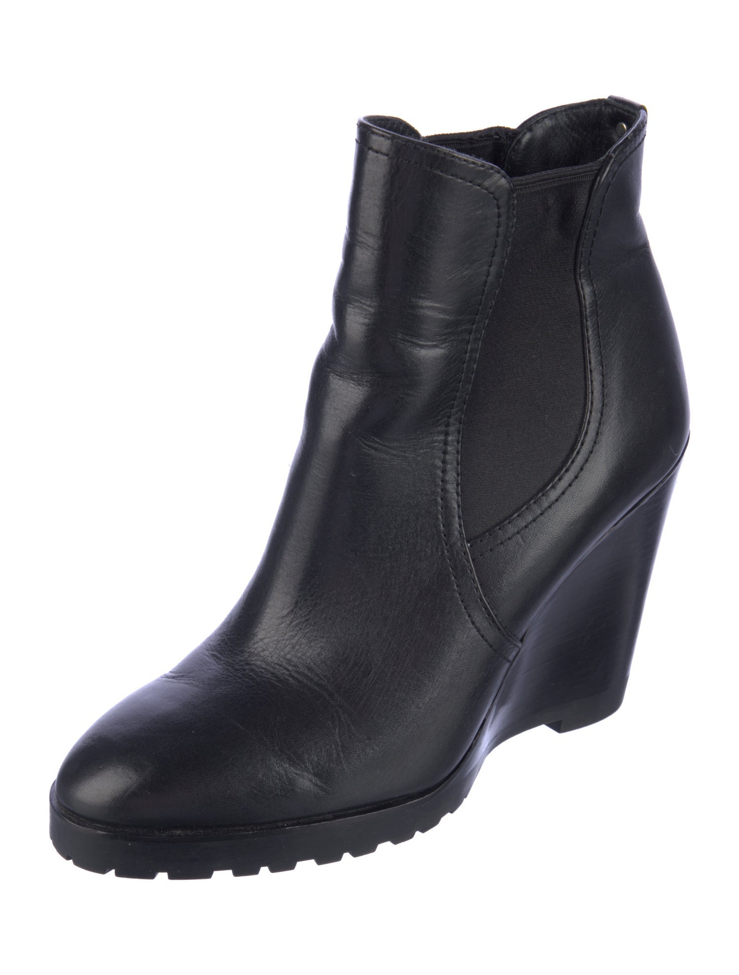 Michael Kors Leather Chelsea Boots