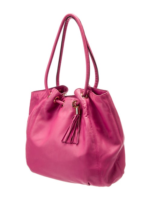 Michael Kors Leather Bucket Bag