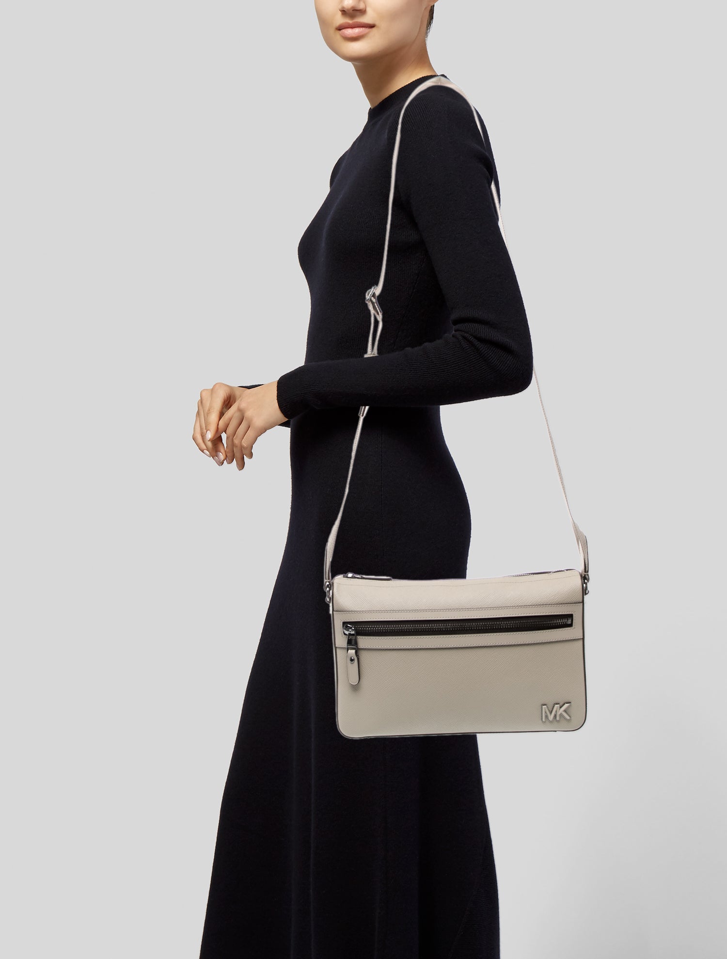 Michael Kors Saffiano Leather Edison Medium