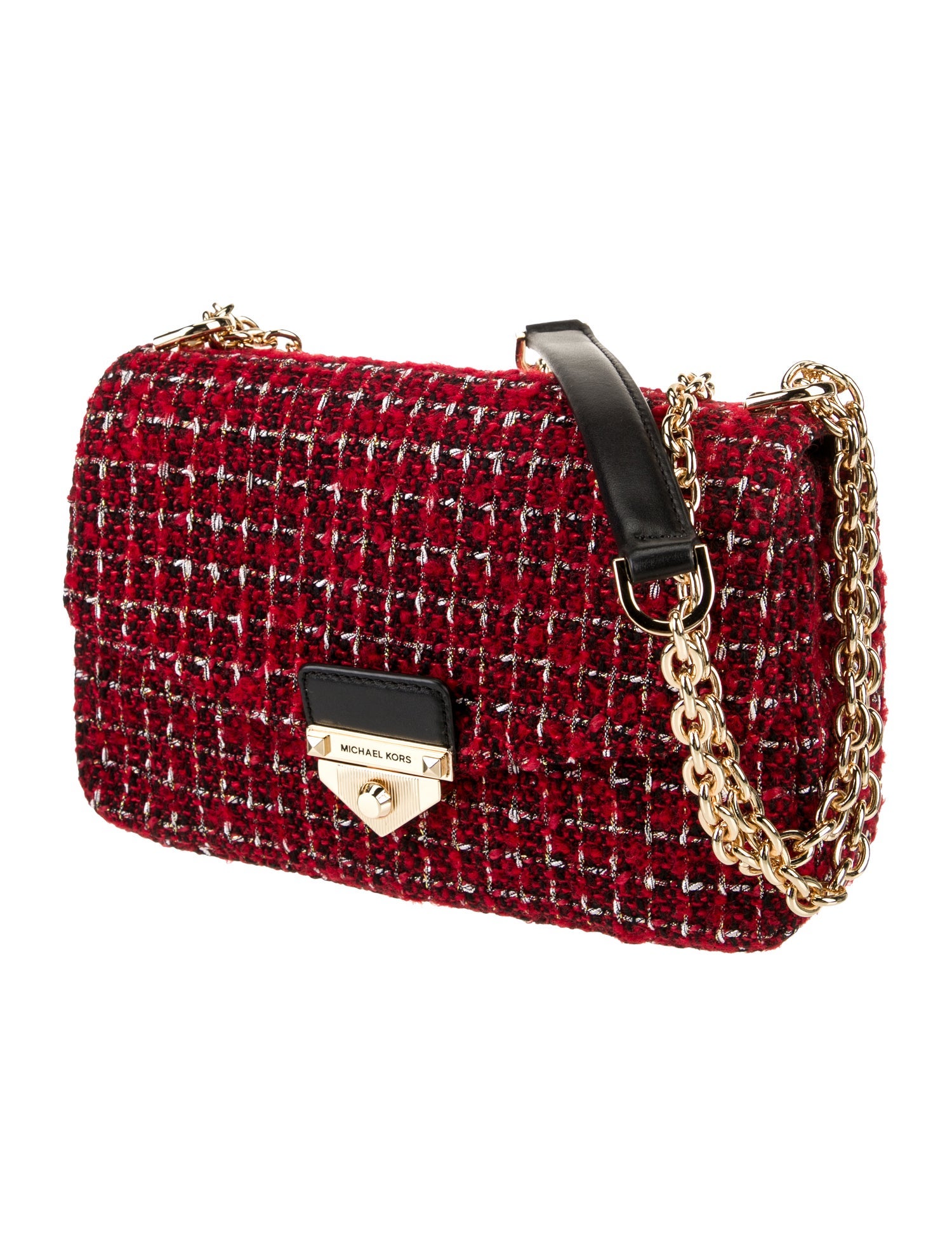 Michael Kors Tweed Minaudière