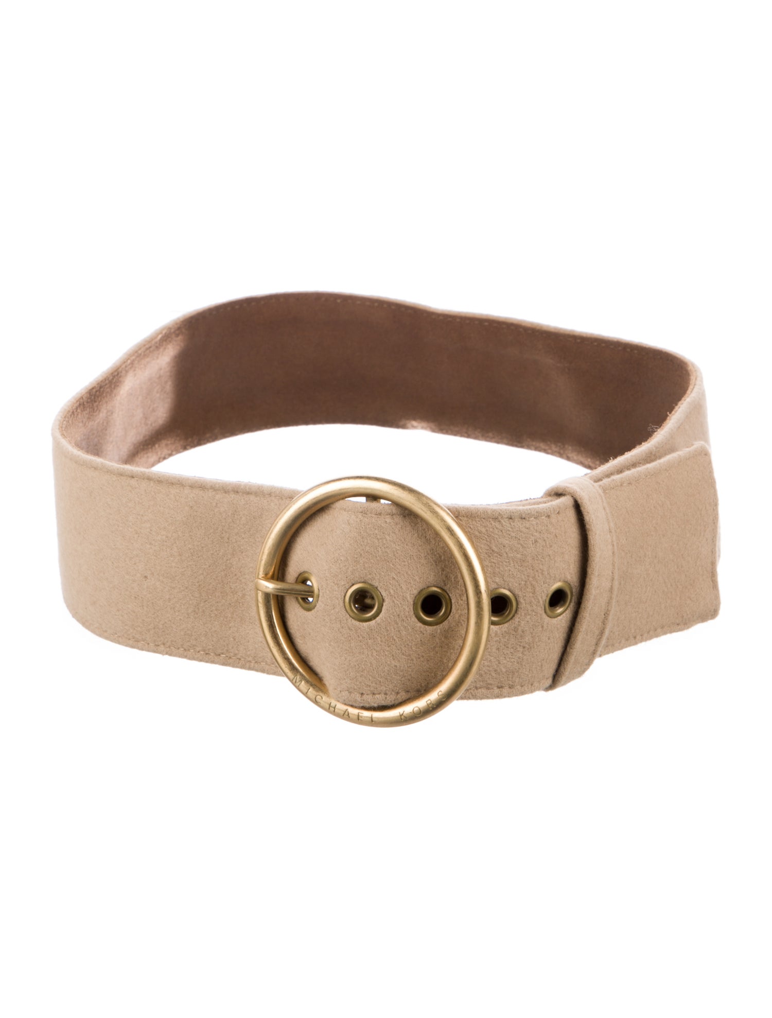 Michael Kors Wide Felt Waist Belt