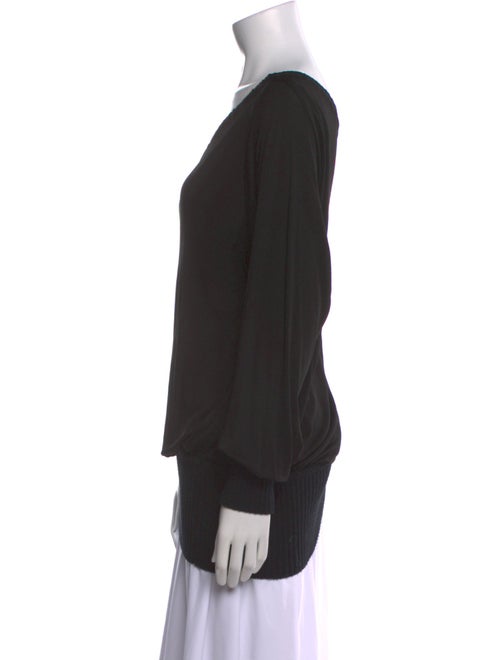 Michael Kors Cowl Neck Long Sleeve Blouse