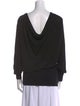 Michael Kors Cowl Neck Long Sleeve Blouse