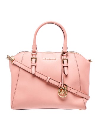 Michael Kors Saffiano Leather Top Handle Bag