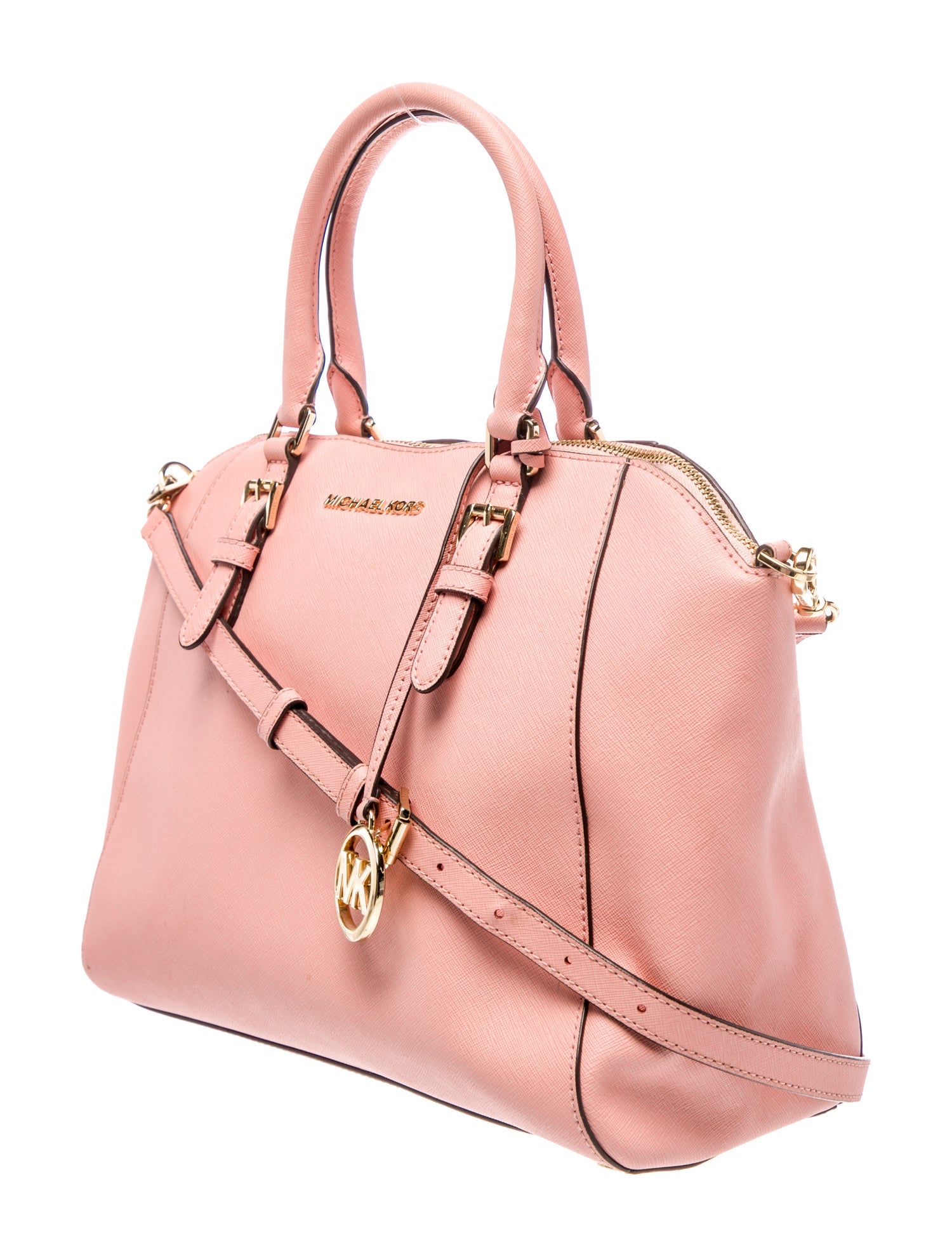 Michael Kors Saffiano Leather Top Handle Bag