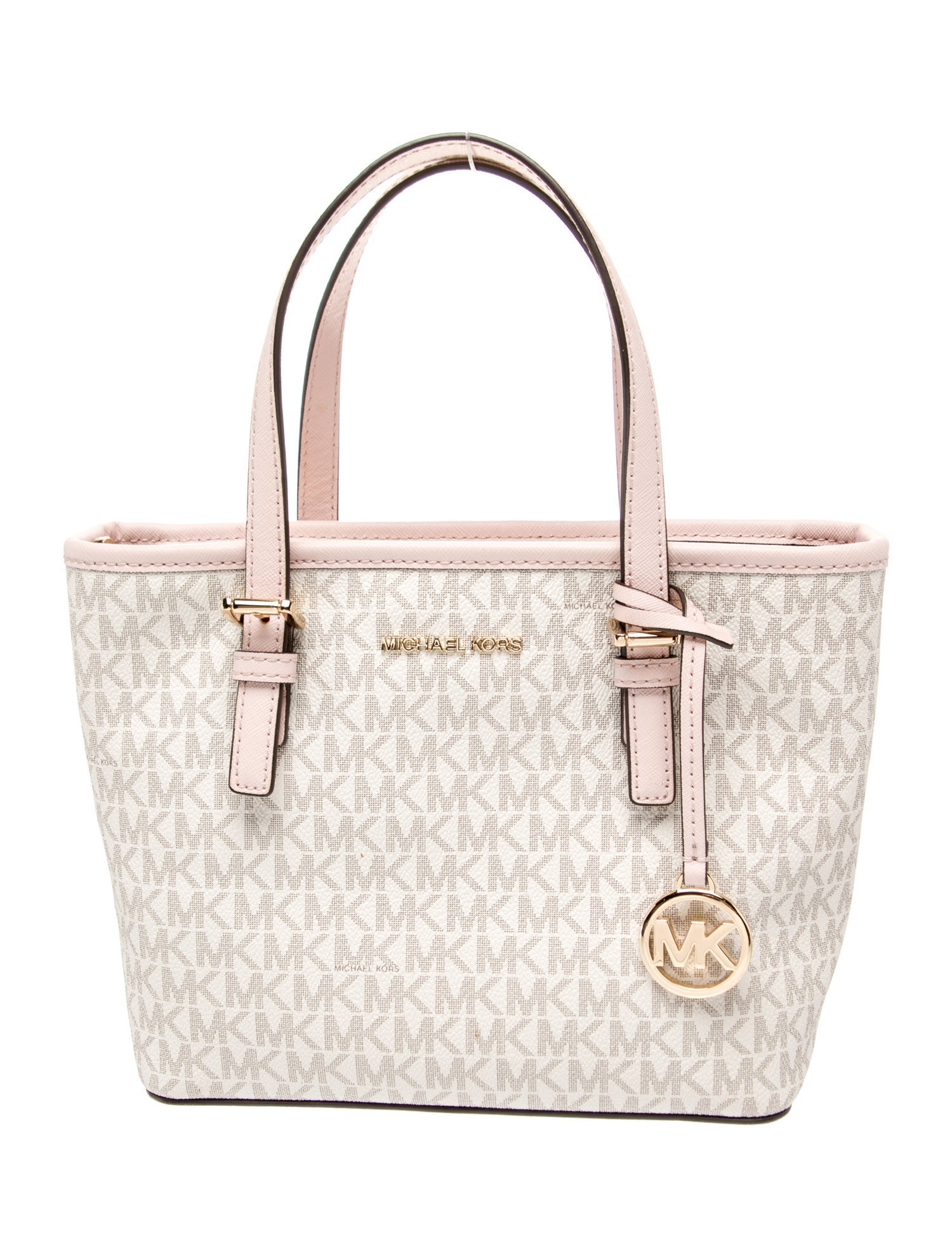 Michael Kors Monogram Top Handle Bag