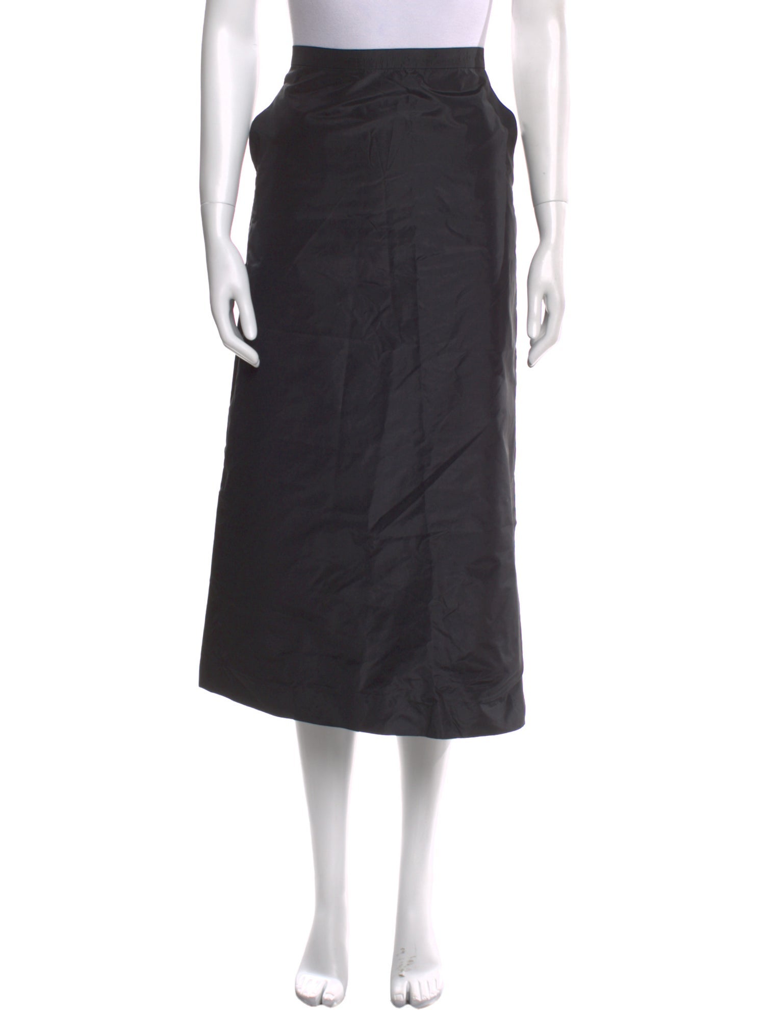 Michael Kors Silk Midi Length Skirt