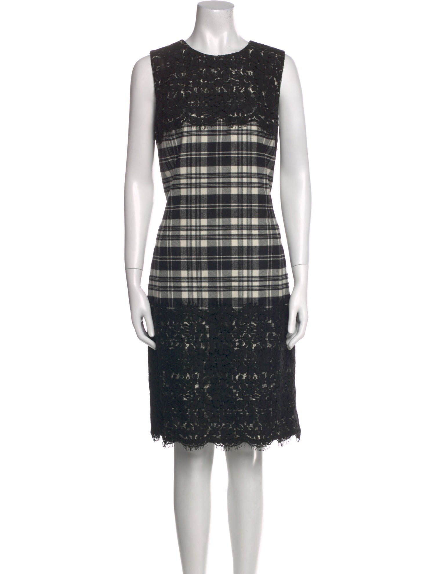 Michael Kors Virgin Wool Knee-Length Dress