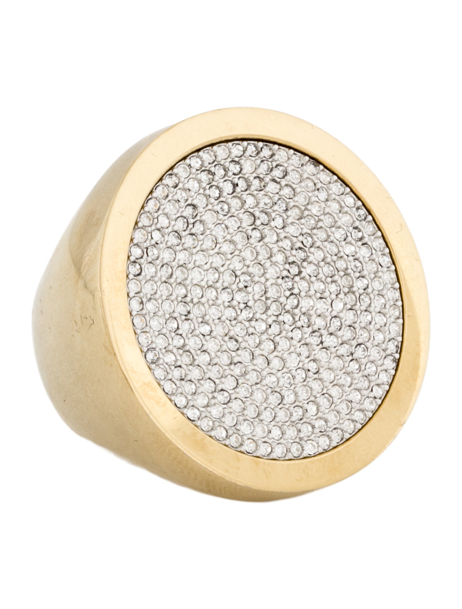 Michael Kors Pavé Crystal Cocktail Ring