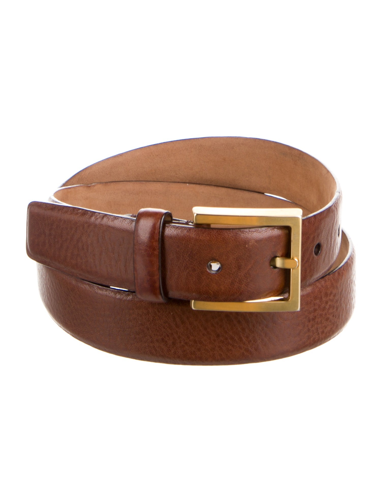Michael Kors Skinny Leather Belt