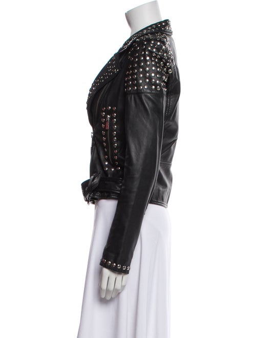 Michael Michael Kors Leather Biker Jacket