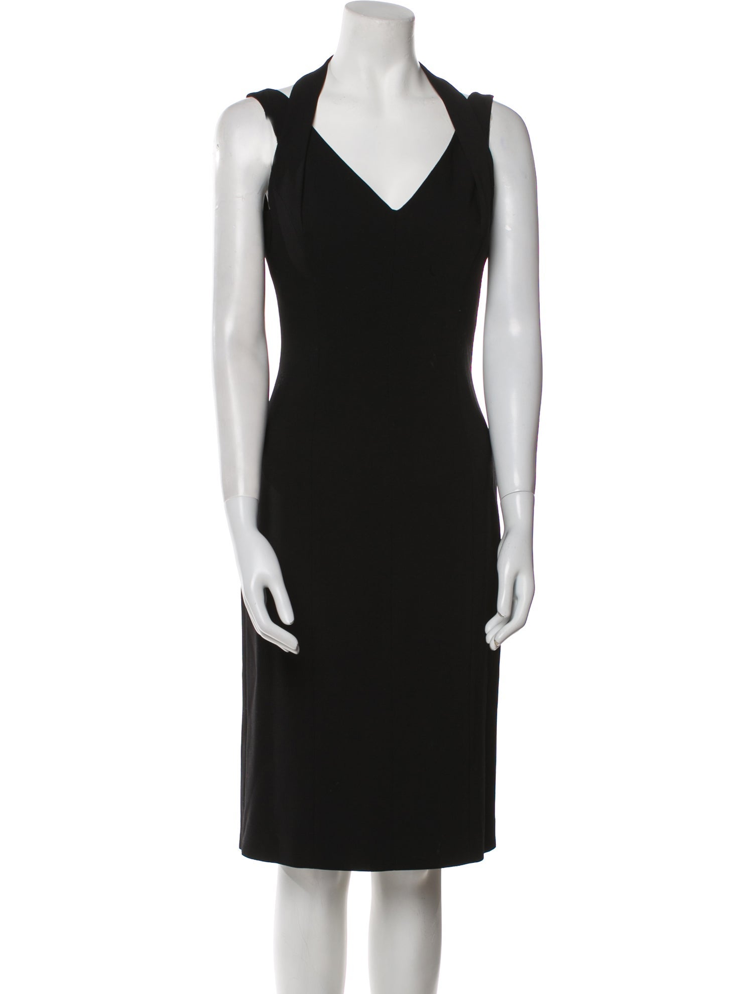 Michael Kors Virgin Wool Knee-Length Dress