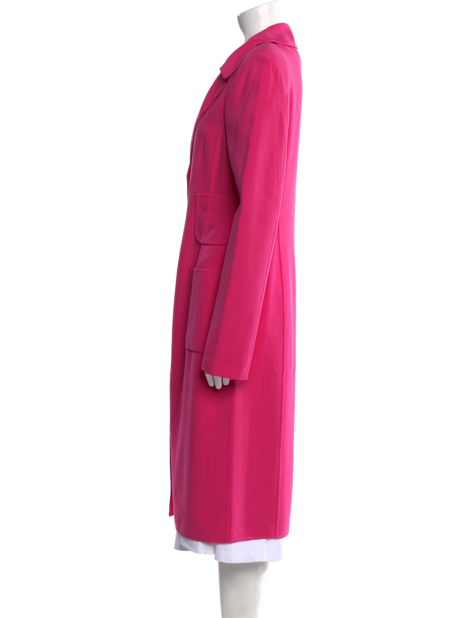 Michael Kors Virgin Wool Midi Length Dress