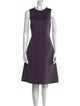 Michael Kors Virgin Wool Knee-Length Dress