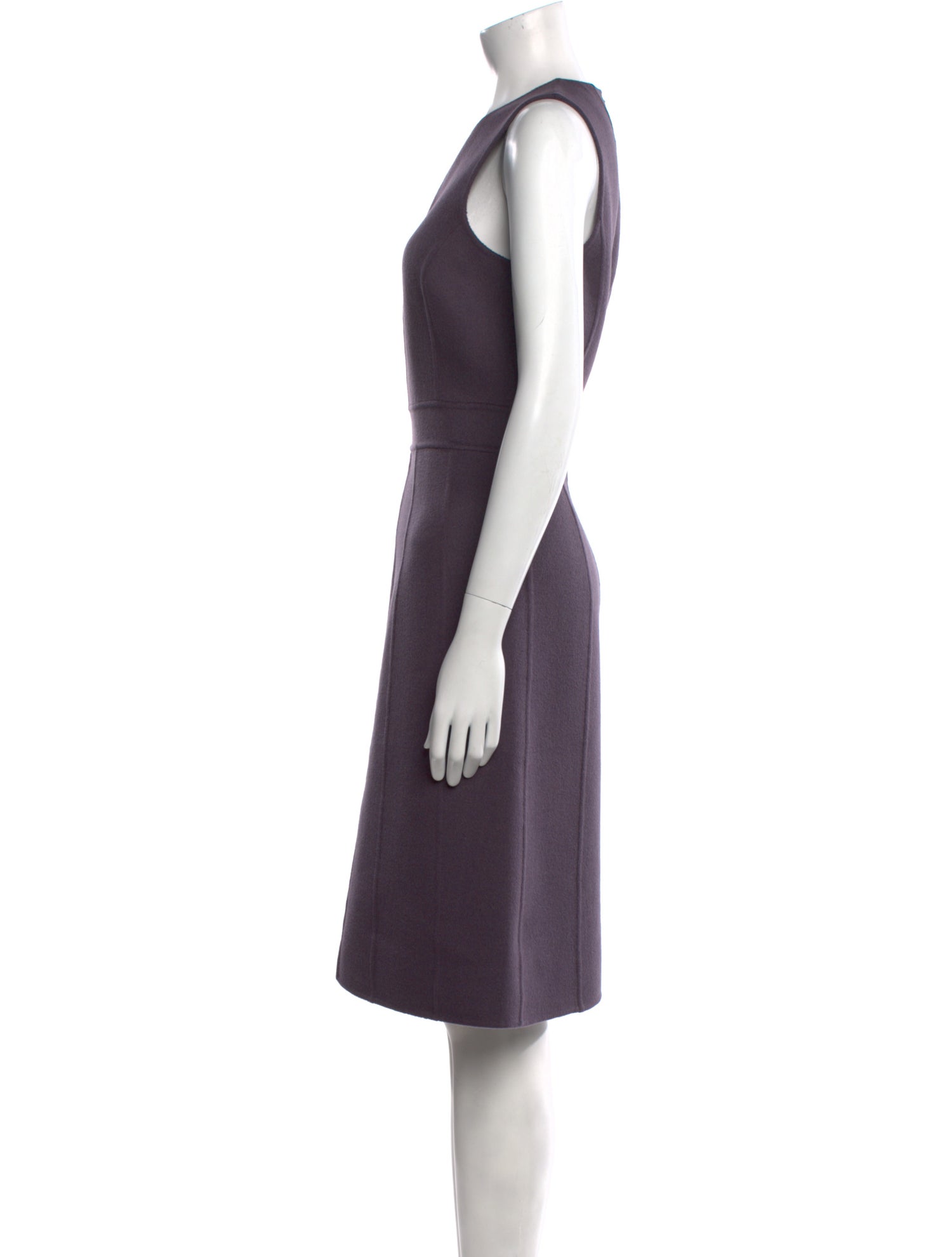 Michael Kors Virgin Wool Knee-Length Dress