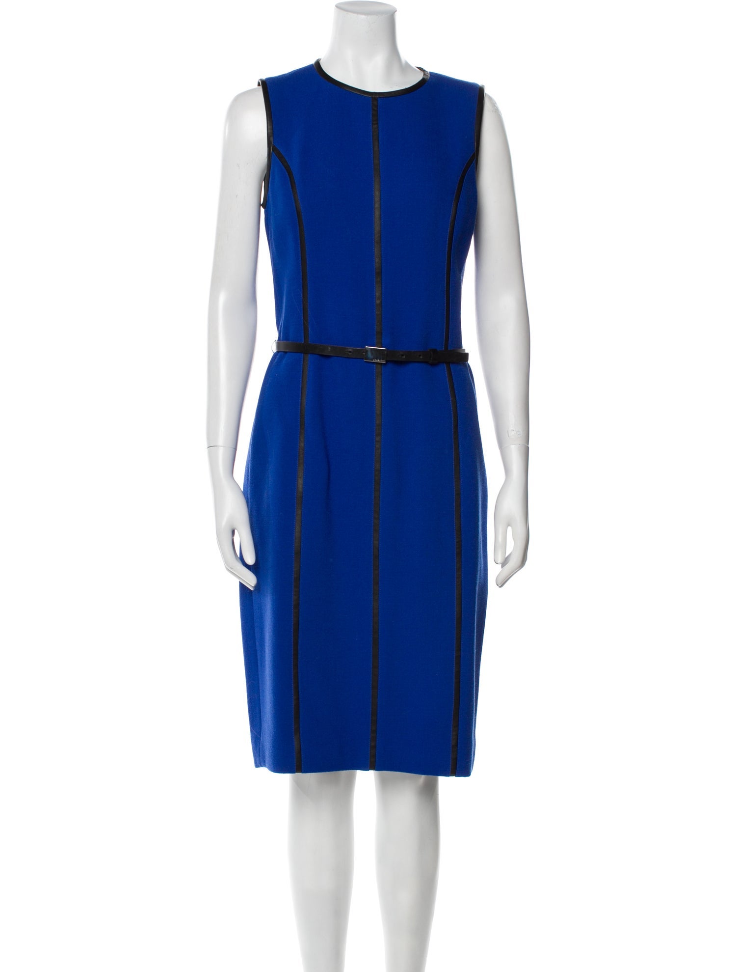 Michael Kors Virgin Wool Knee-Length Dress