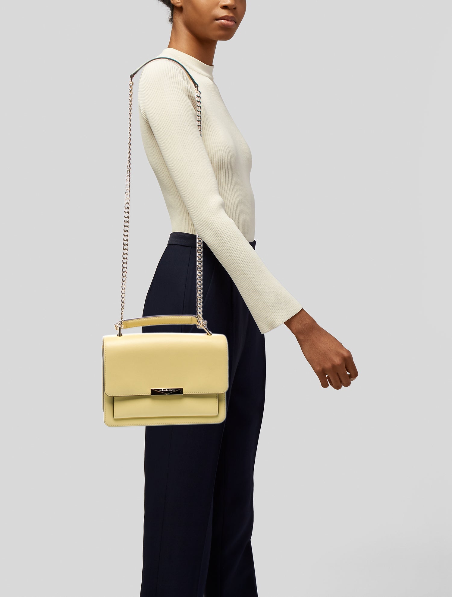 Michael Kors Leather Crossbody Bag