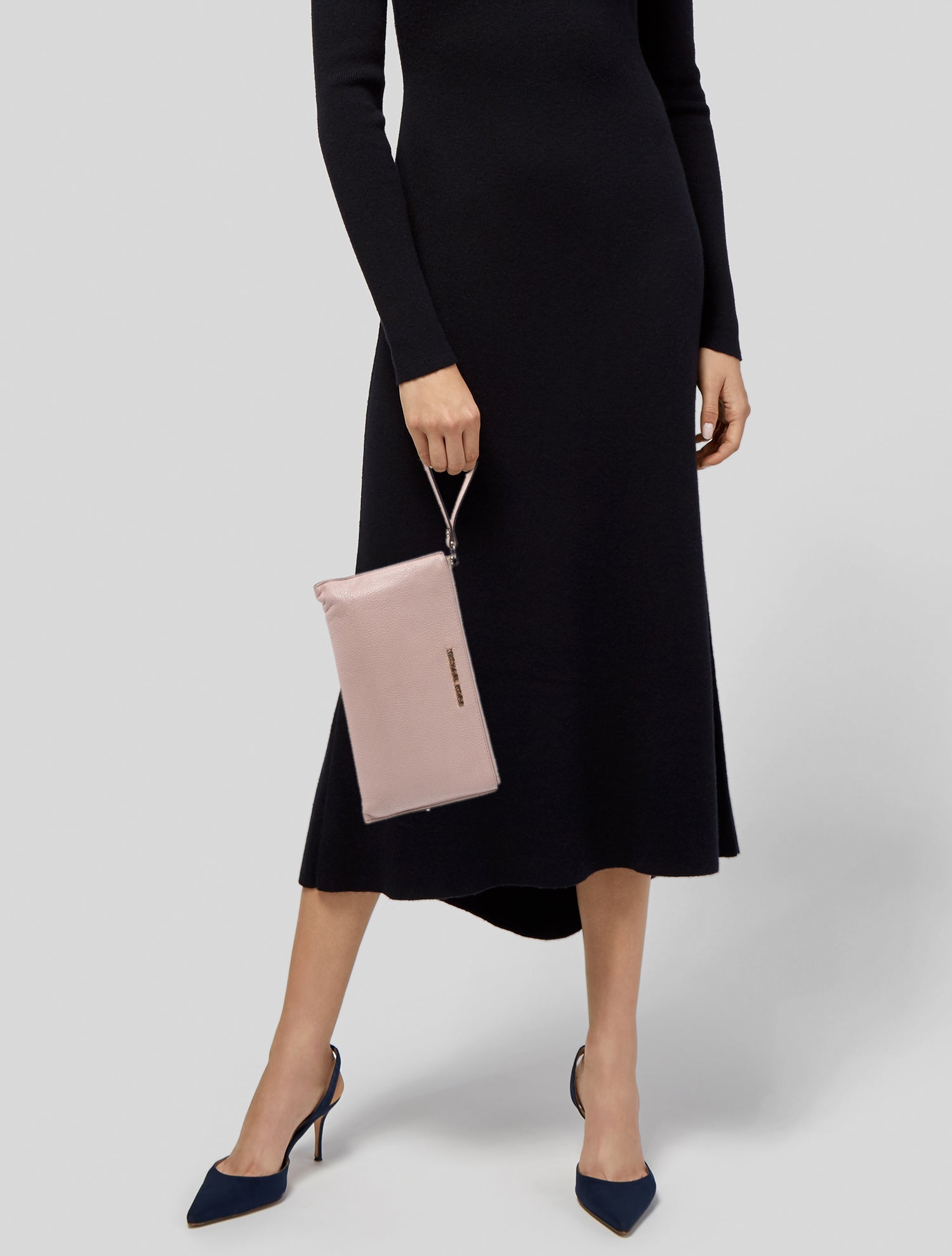 Michael Kors Leather Clutch