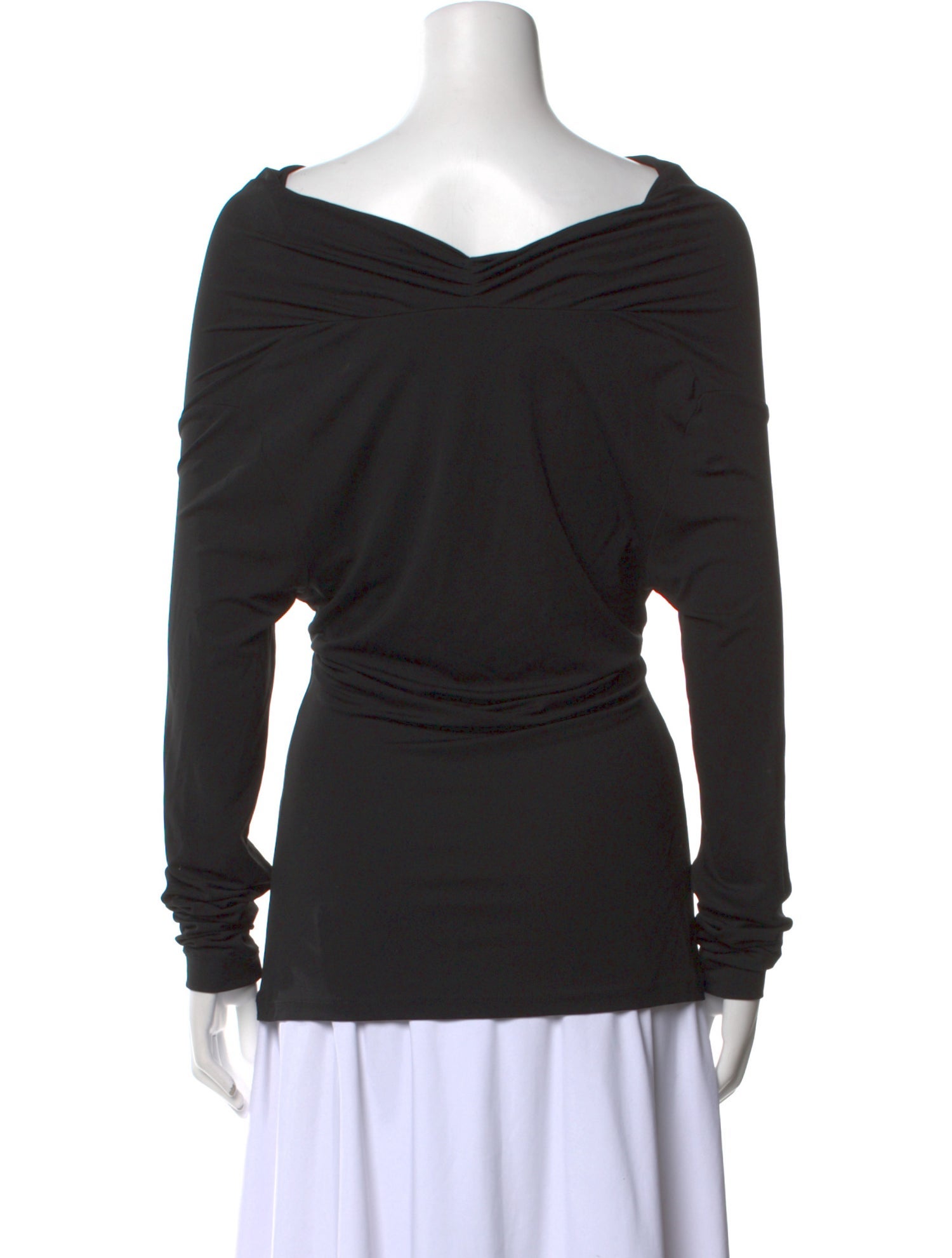 Michael Kors Cowl Neck Long Sleeve Top