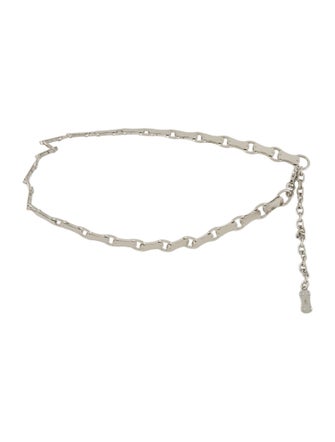 Michael Kors Skinny Metal Waist Belt