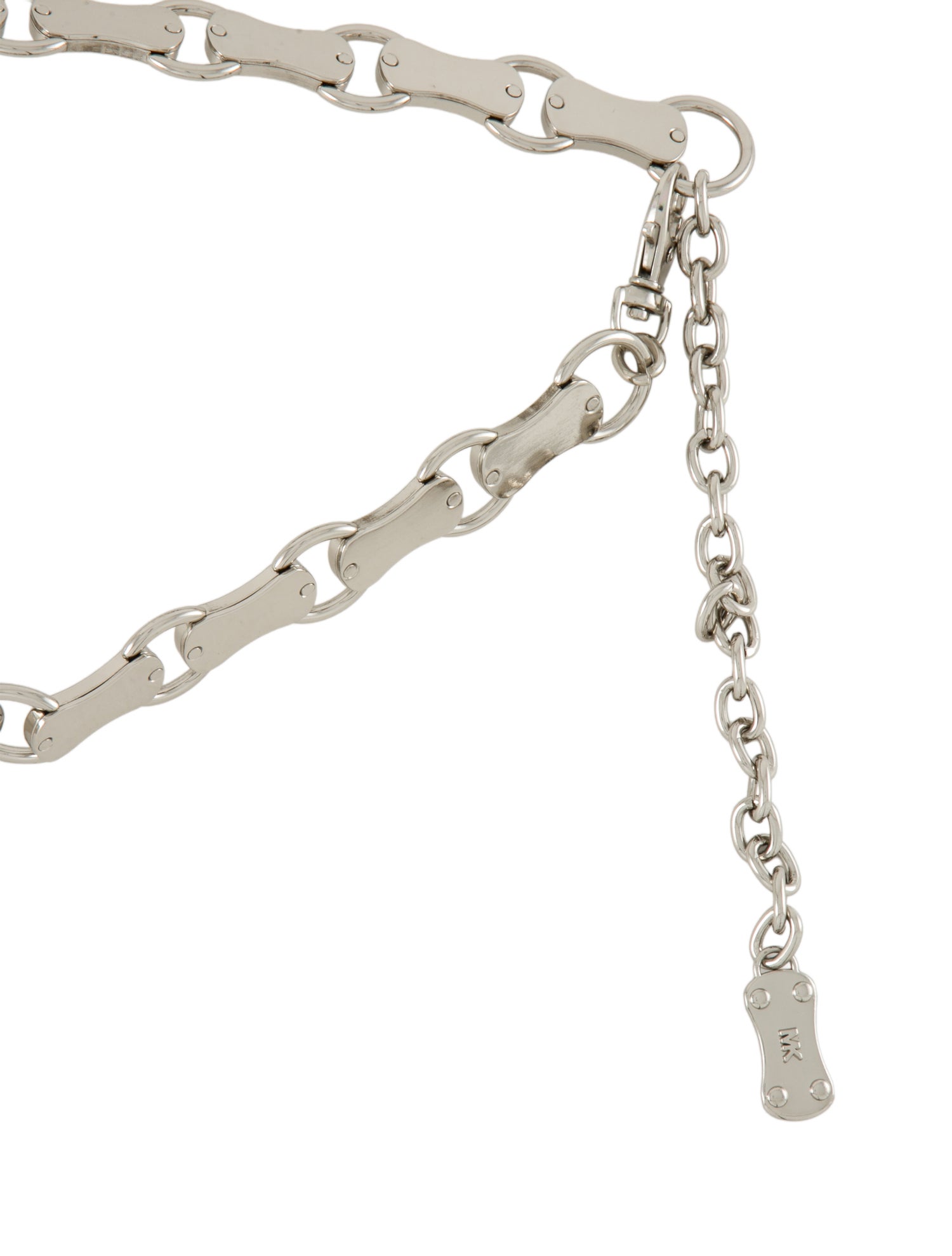 Michael Kors Skinny Metal Waist Belt