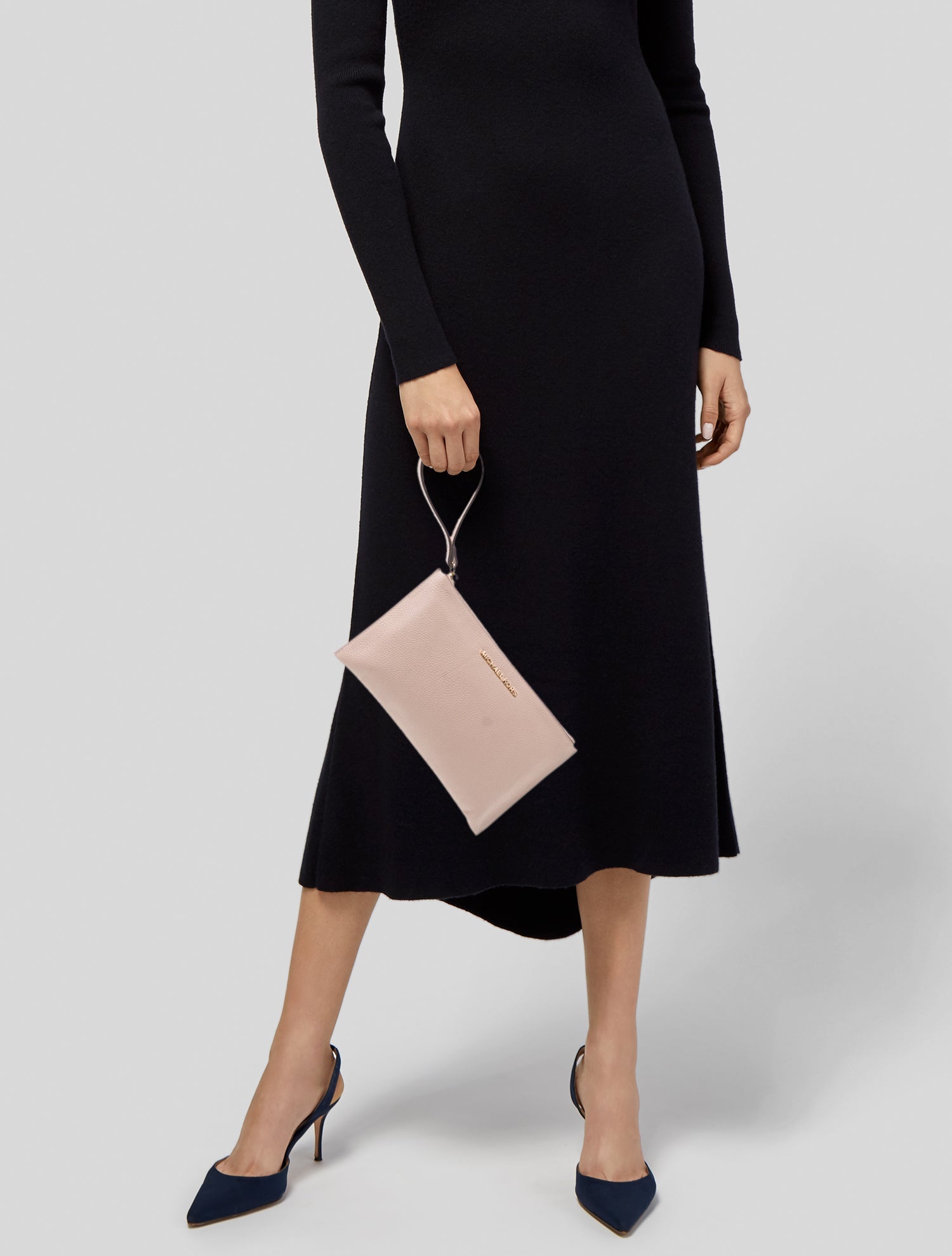 Michael Kors Leather Clutch