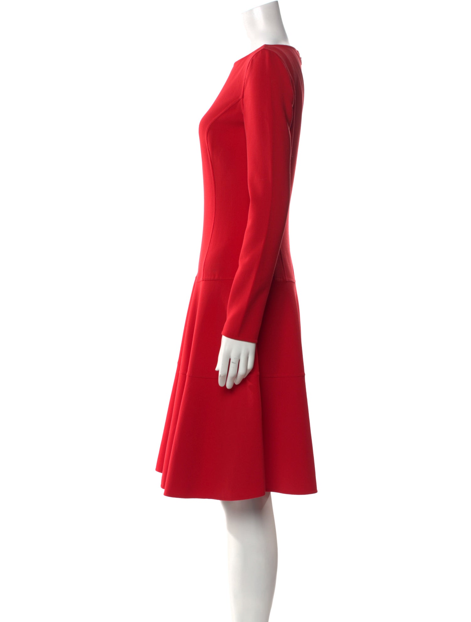 Michael Kors Virgin Wool Knee-Length Dress