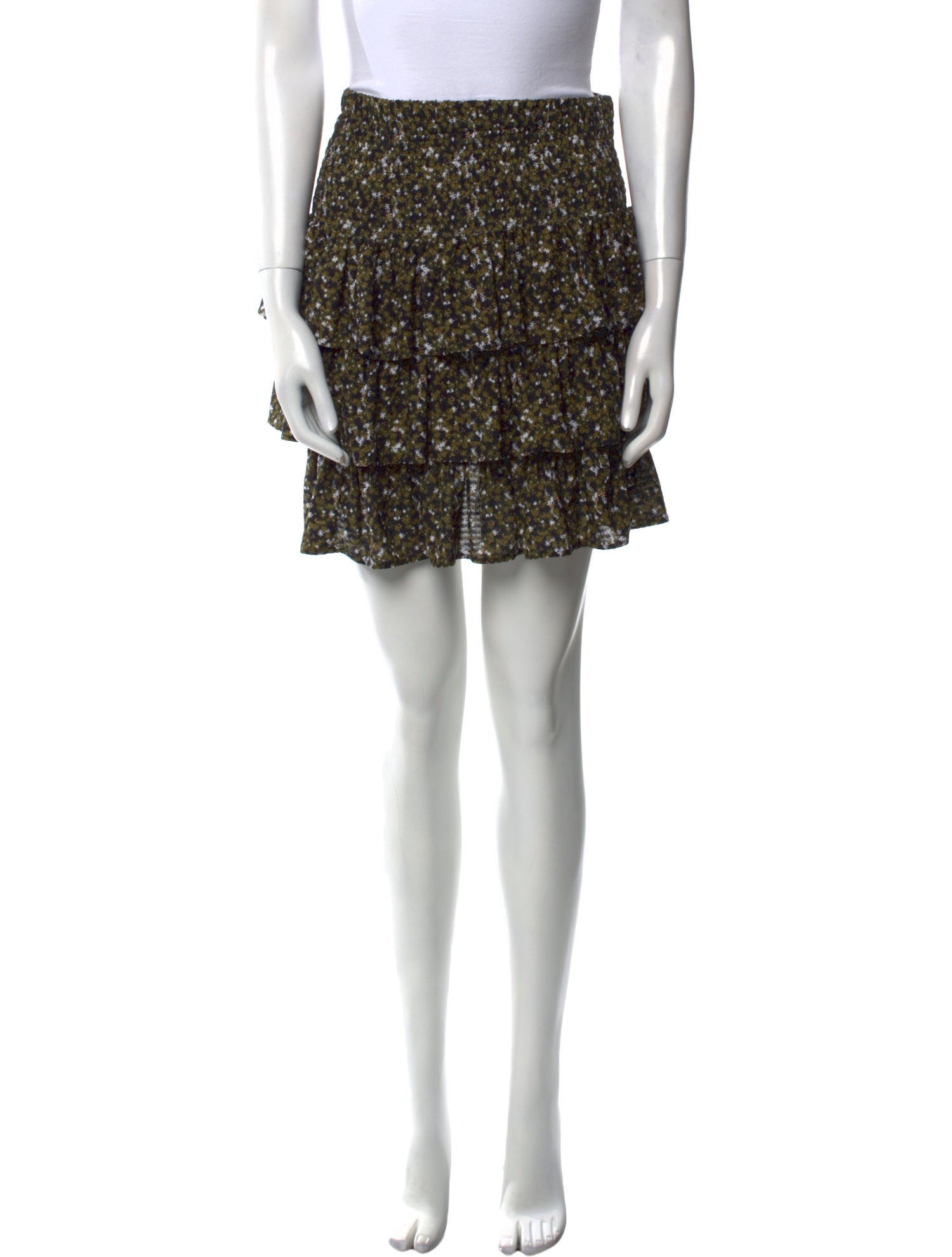 Michael Kors Floral Print Mini Skirt