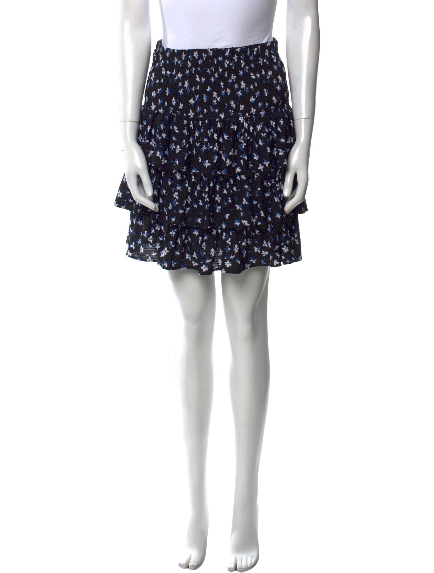 Michael Kors Floral Print Mini Skirt