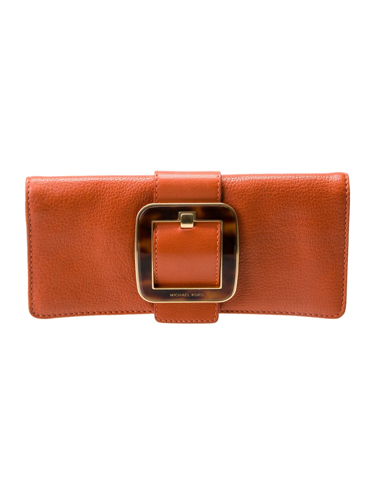 Michael Kors Leather Clutch