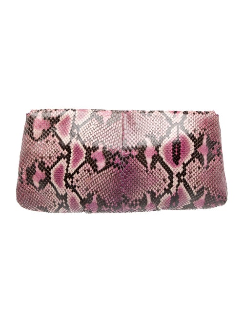 Michael Kors Embossed Leather Clutch