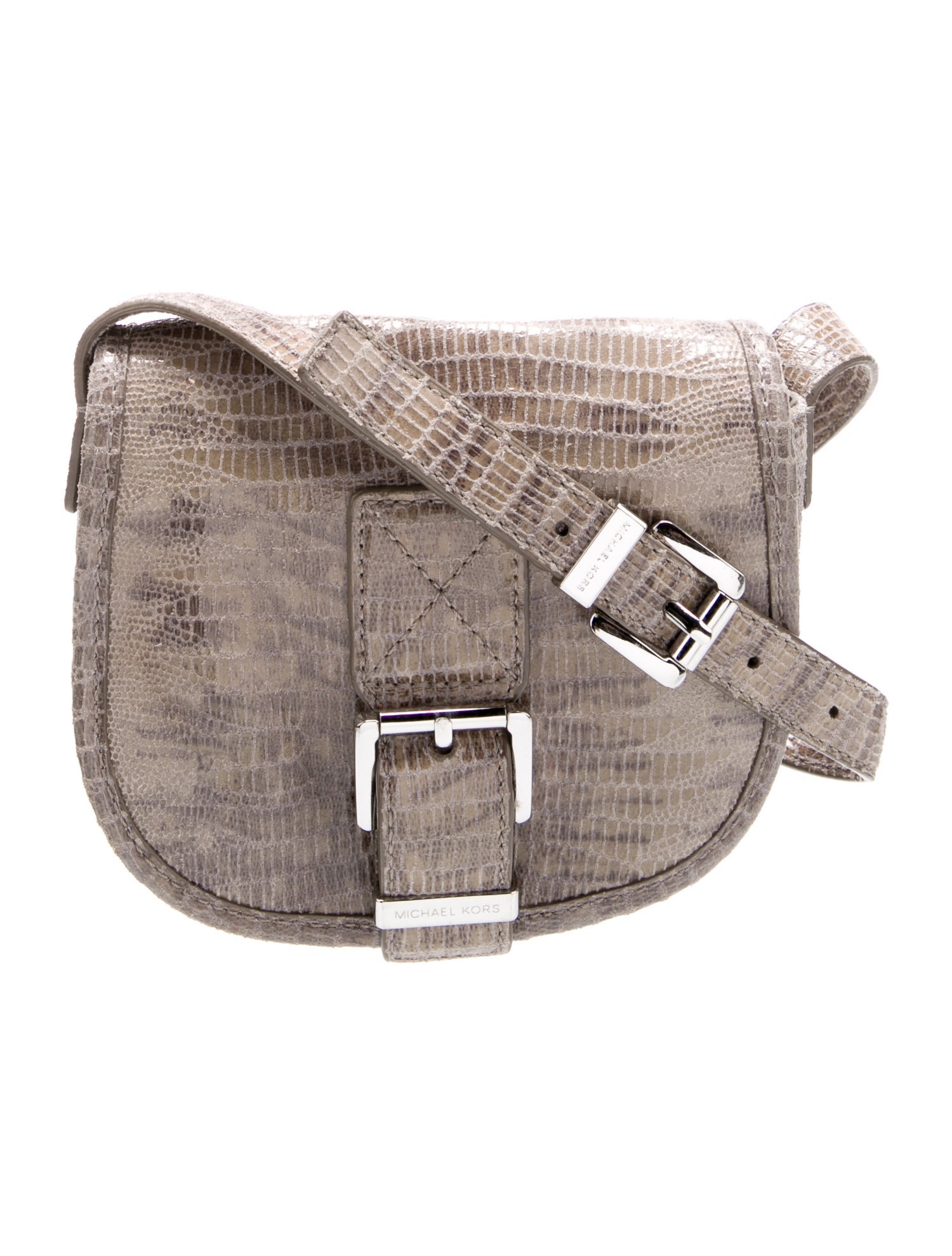 Michael Kors Leather Messenger Bag