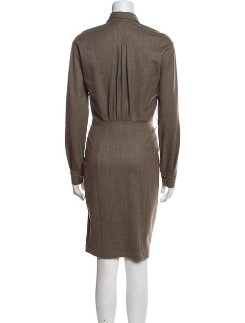 Michael Kors Virgin Wool Knee-Length Dress