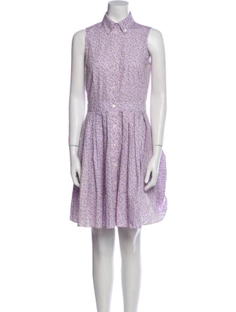 Michael Kors Floral Print Mini Dress