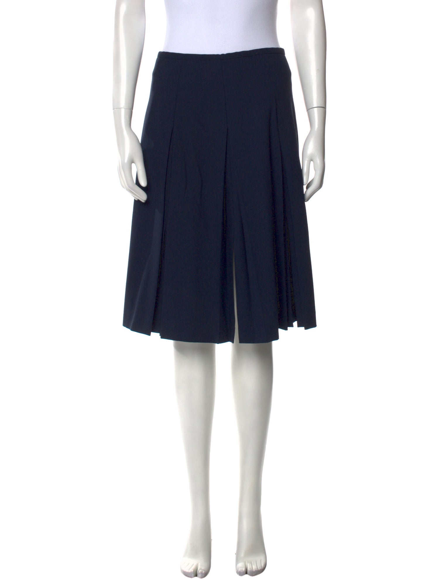 Michael Kors Virgin Wool Knee-Length Skirt