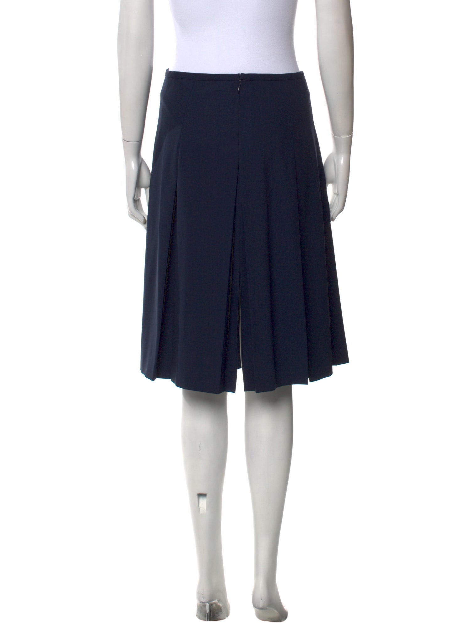 Michael Kors Virgin Wool Knee-Length Skirt