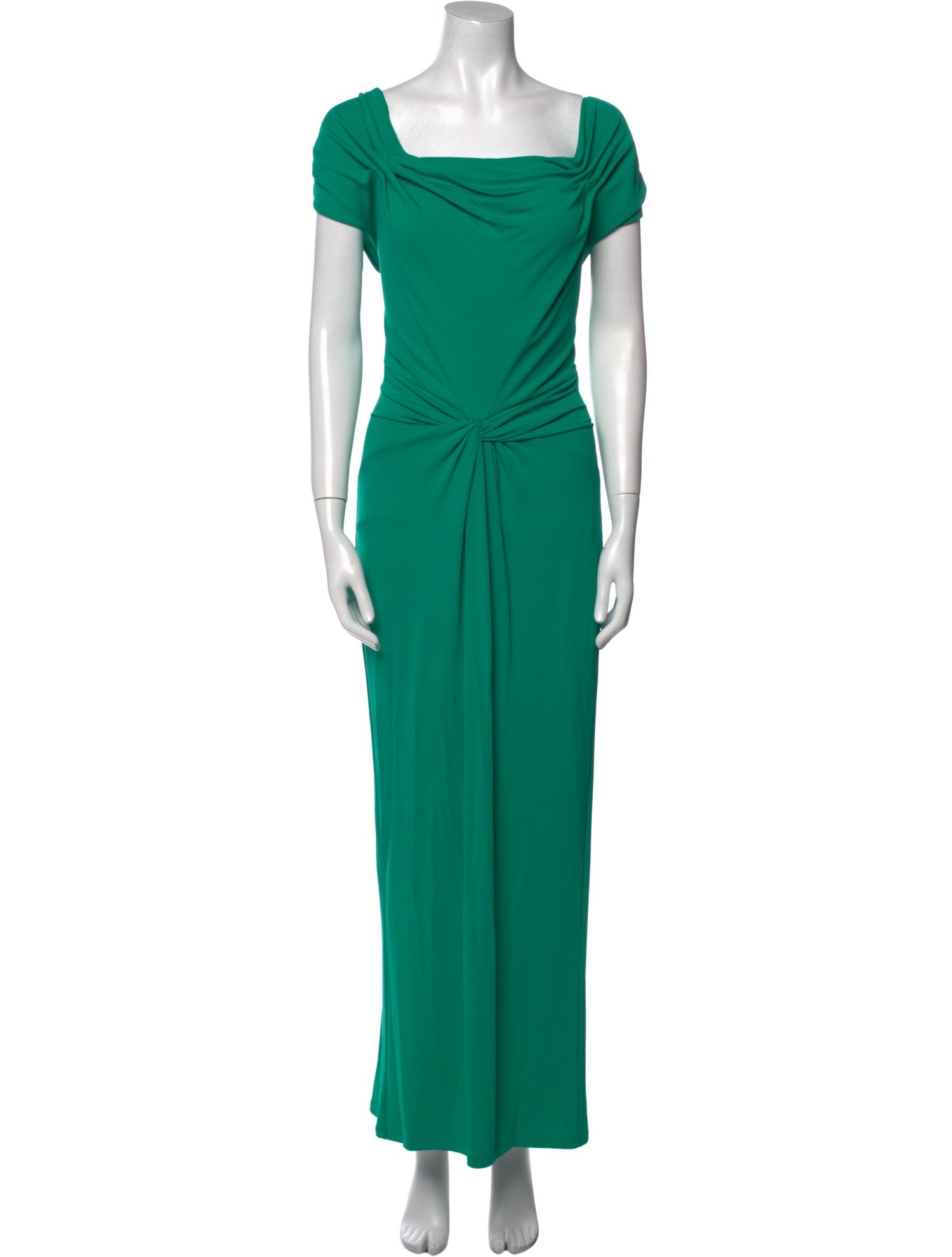 Michael Kors Square Neckline Long Dress