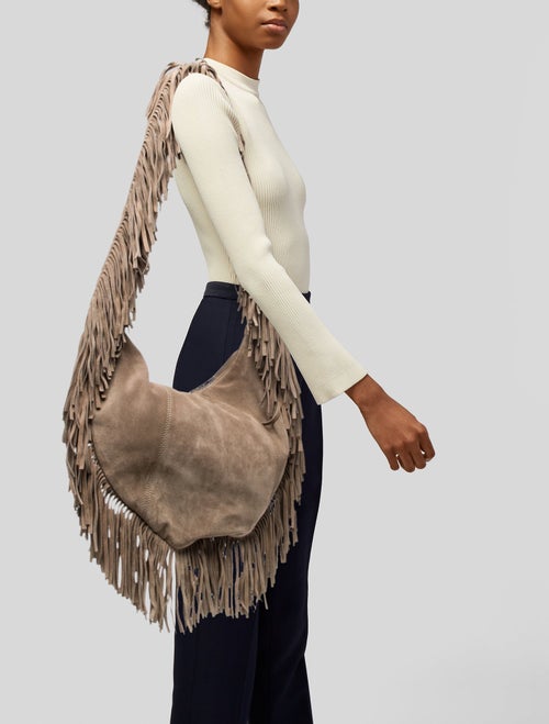 Michael Kors Suede Hobo