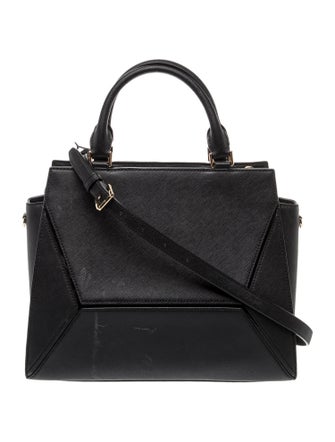 Michael Kors Saffiano Leather Top Handle Bag