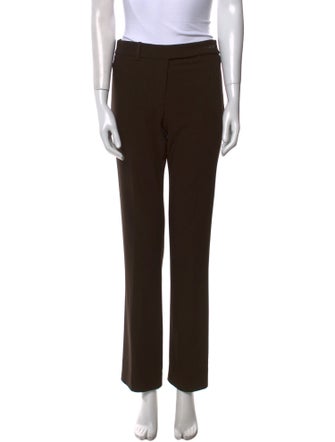 Michael Kors Virgin Wool Straight Leg Pants