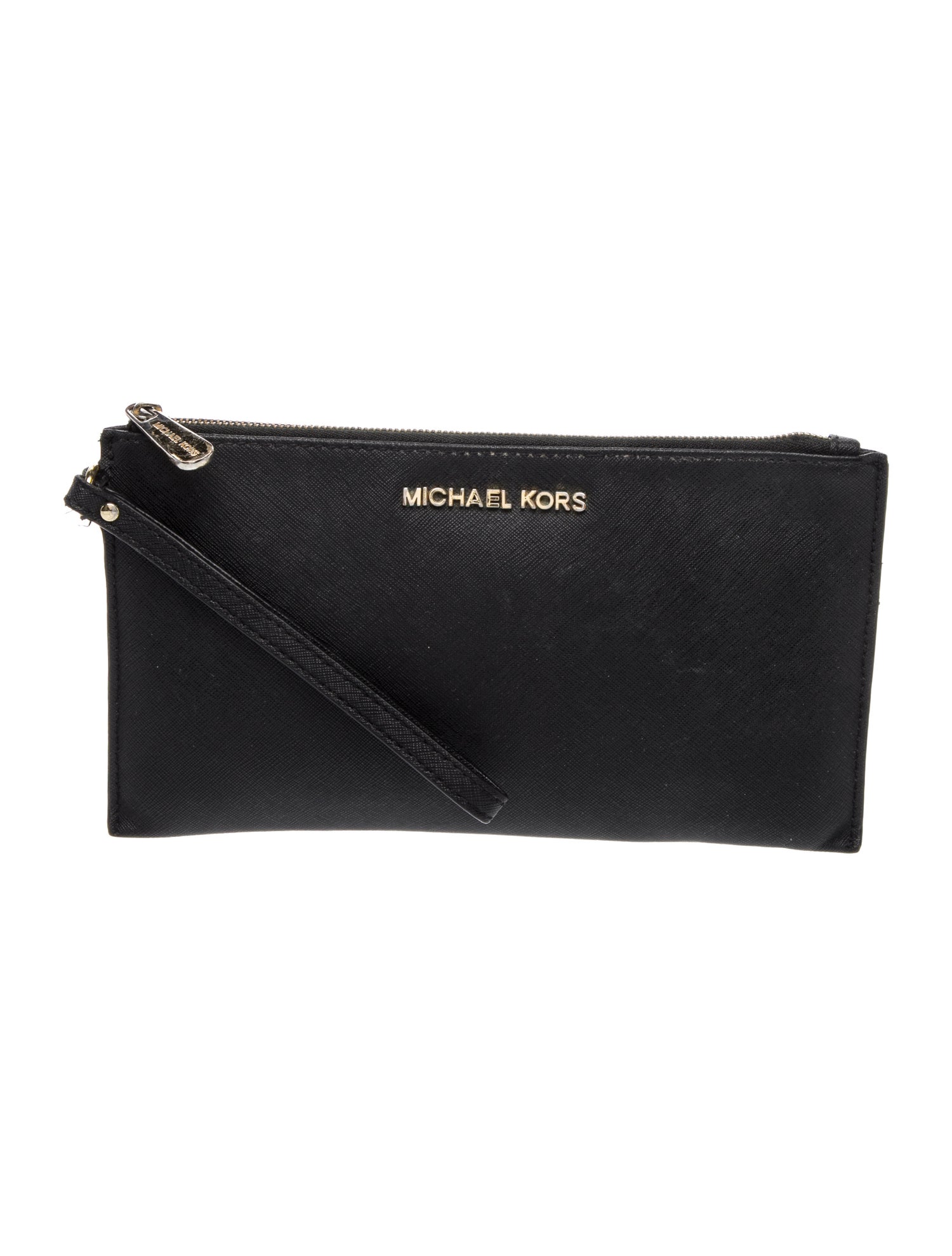 Michael Michael Kors Saffiano Leather Clutch